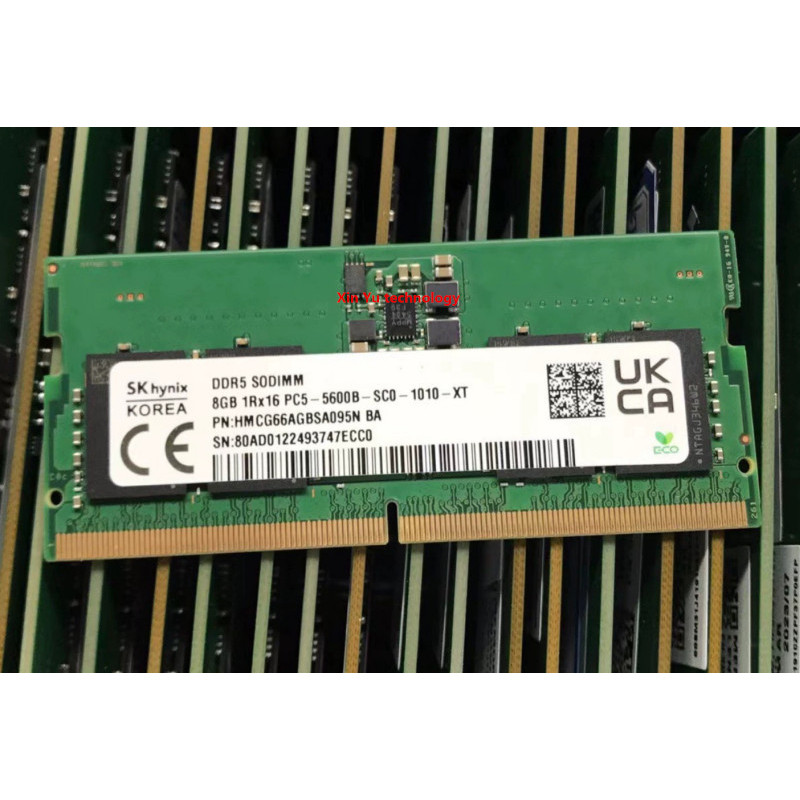 SK Hynix DDR5 8GB 1Rx16 5600B PC5 5600MHz SOMM RAM Original Notebook laptop memory