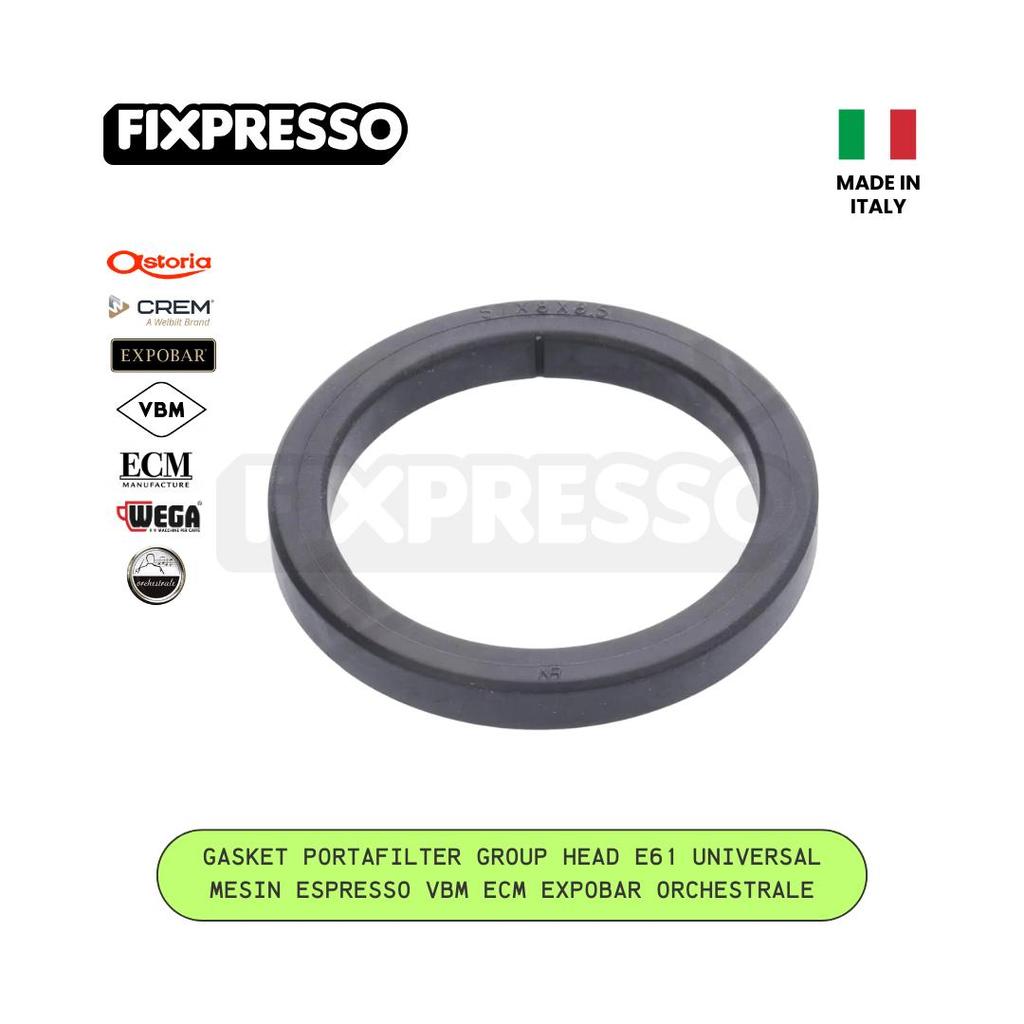 Gasket Portafilter Group Head E61 Universal Mesin Espresso VBM ECM Expobar Orchestrale
