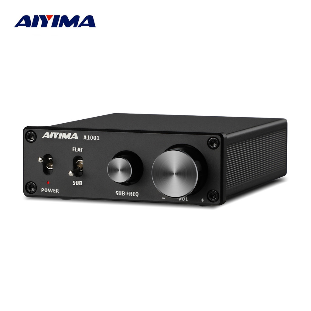 AIYIMA 100W Subwoofer Amplifier TPA3116 Power Amplifier Speaker Sound Amplificador gital Class D Mon