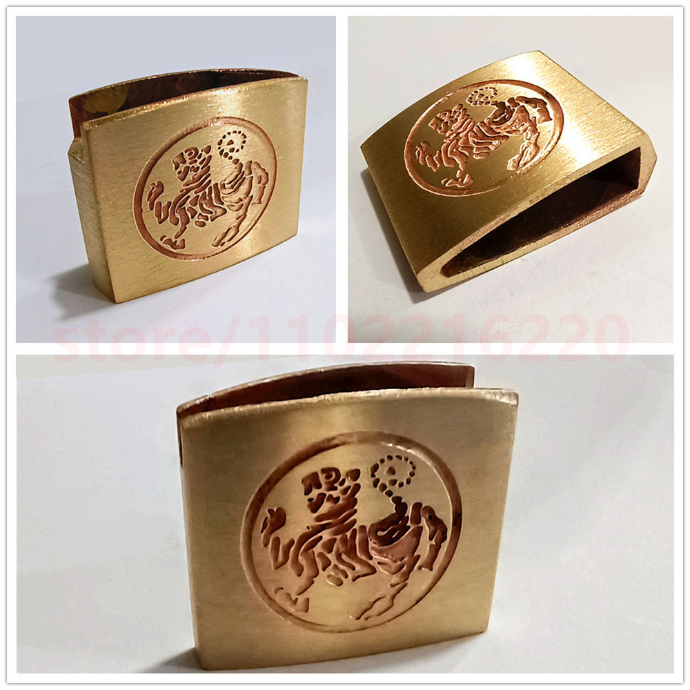 Exquisite Copper Brass Habaki For Japanese Real Japan Samurai Katana Tanto Sword Fittings Parts Acce