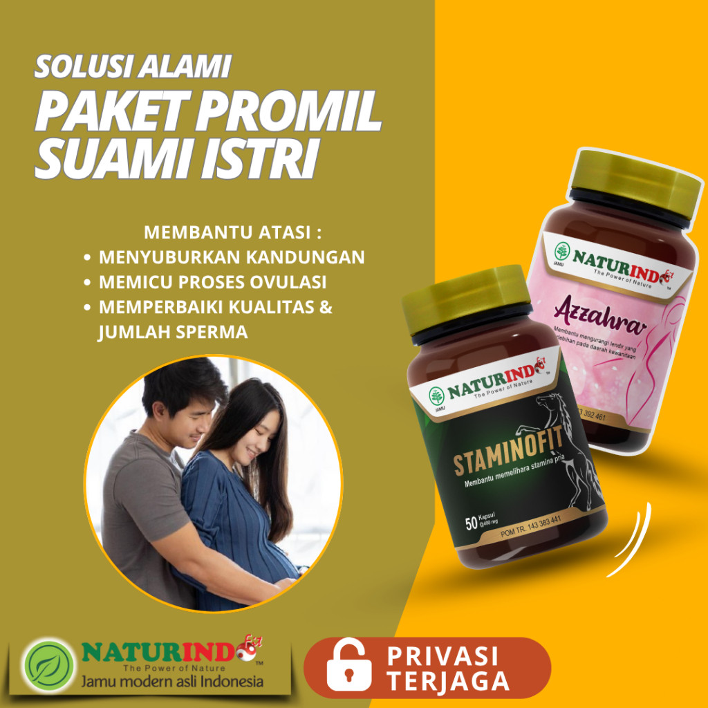 Promil Suami Istri Program Hamil Cepat Hamil Naturindo