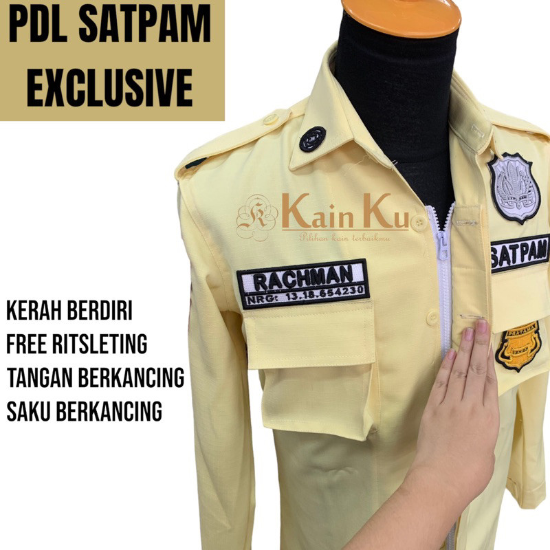 Seragam Satpam Terbaru Size JUMBO