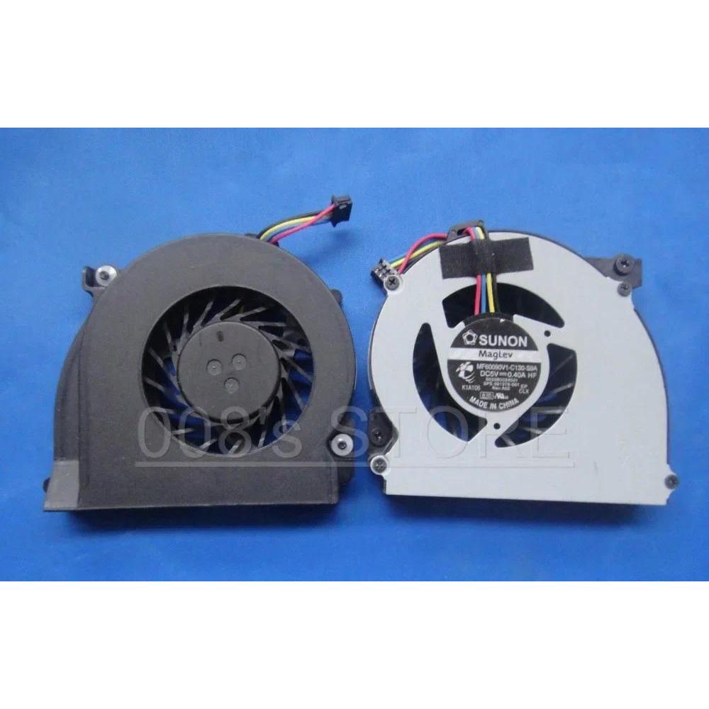 Notebook CPU Cooler Fan For HP EliteBook 2560 2570 2560p 2570p MF60090V1C130S9A DC5V 04A DFS451205MB