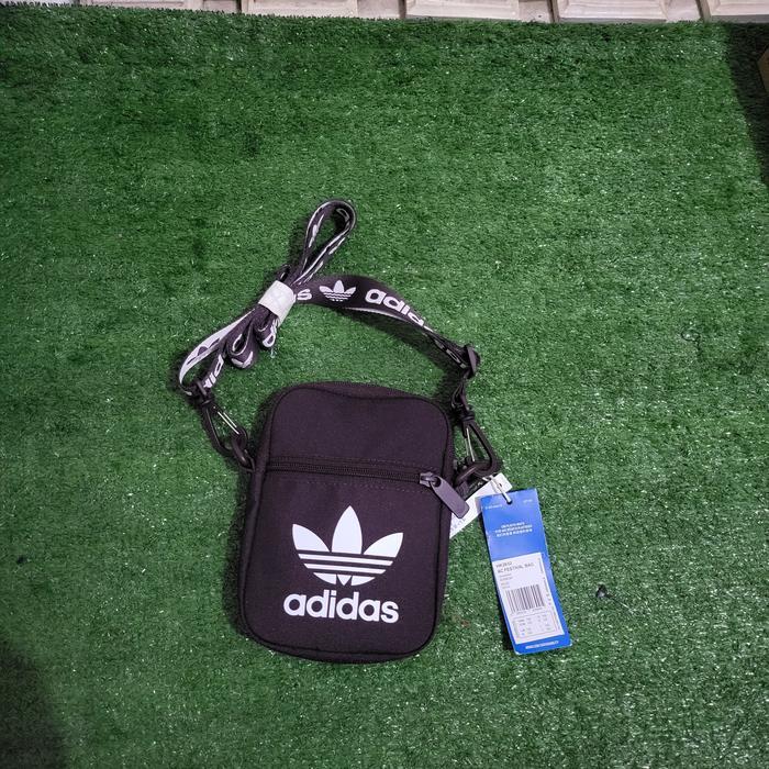 Adidas original adicolour Festival Bag maroon white bnwt