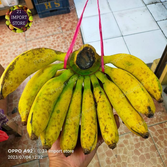 Buah Pisang Raja Bulu Super Asli Sukabumi | 1 sisir