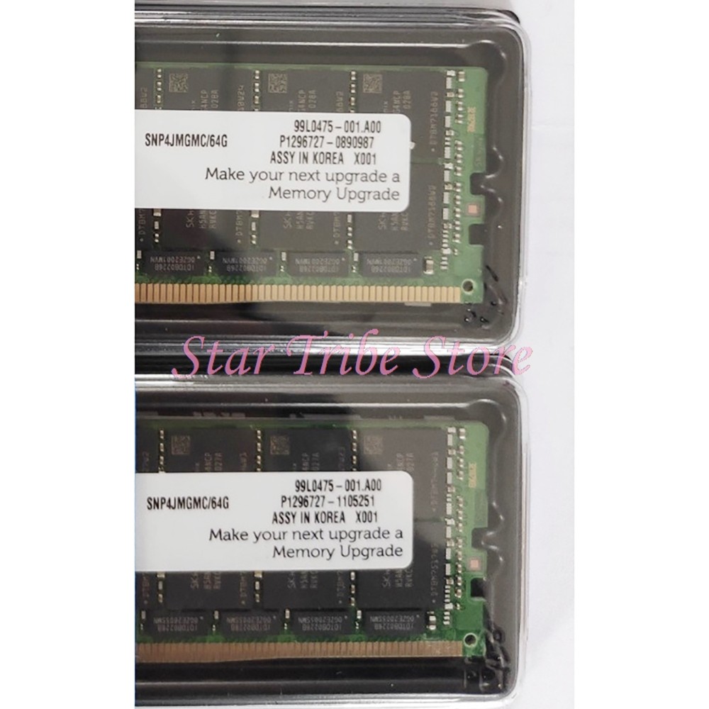 For DELL SNP4JMGMC/64G Server Memory 64GB 4DRX4 DDR4 2400MHz ECC RDIMM RAM 2400