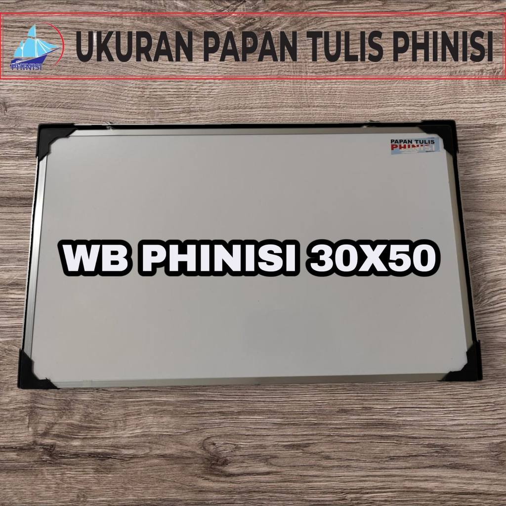 Papan Tulis Whiteboard 30x50 Phinisi