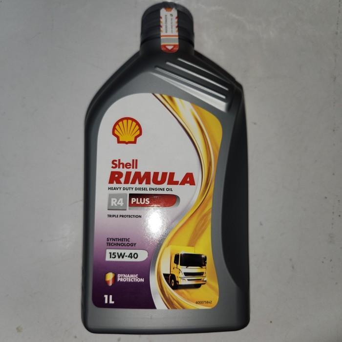 Oli Mobil Diesel Genset Shell Rimula R4 Plus (1 Liter) Penerus R4X