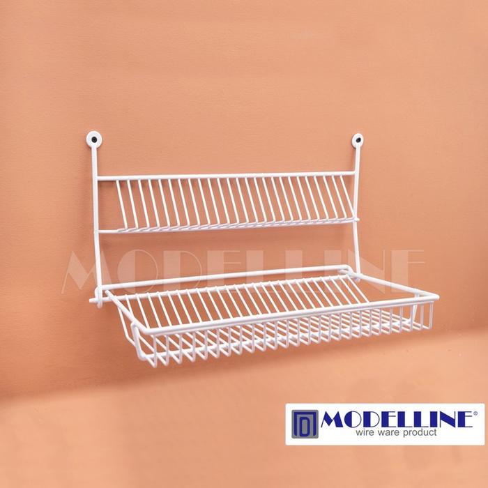 RAK PIRING GELAS GANTUNG DINDING RAK PIRING LIPAT RAK PIRING GELAS LIPAT TEMBOK MODELLINE