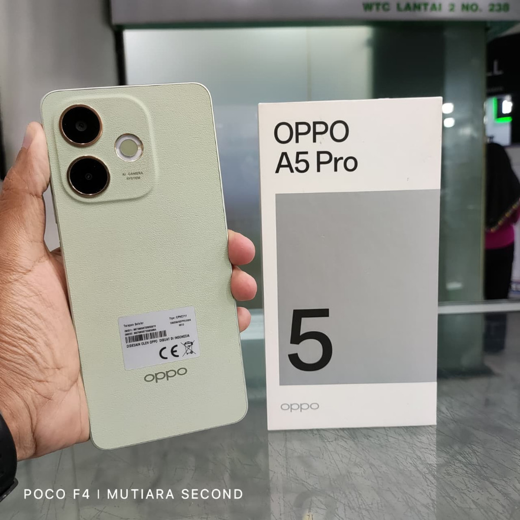Oppo A5 Pro Ram 8/128GB | Ram 8/256GB Second Resmi