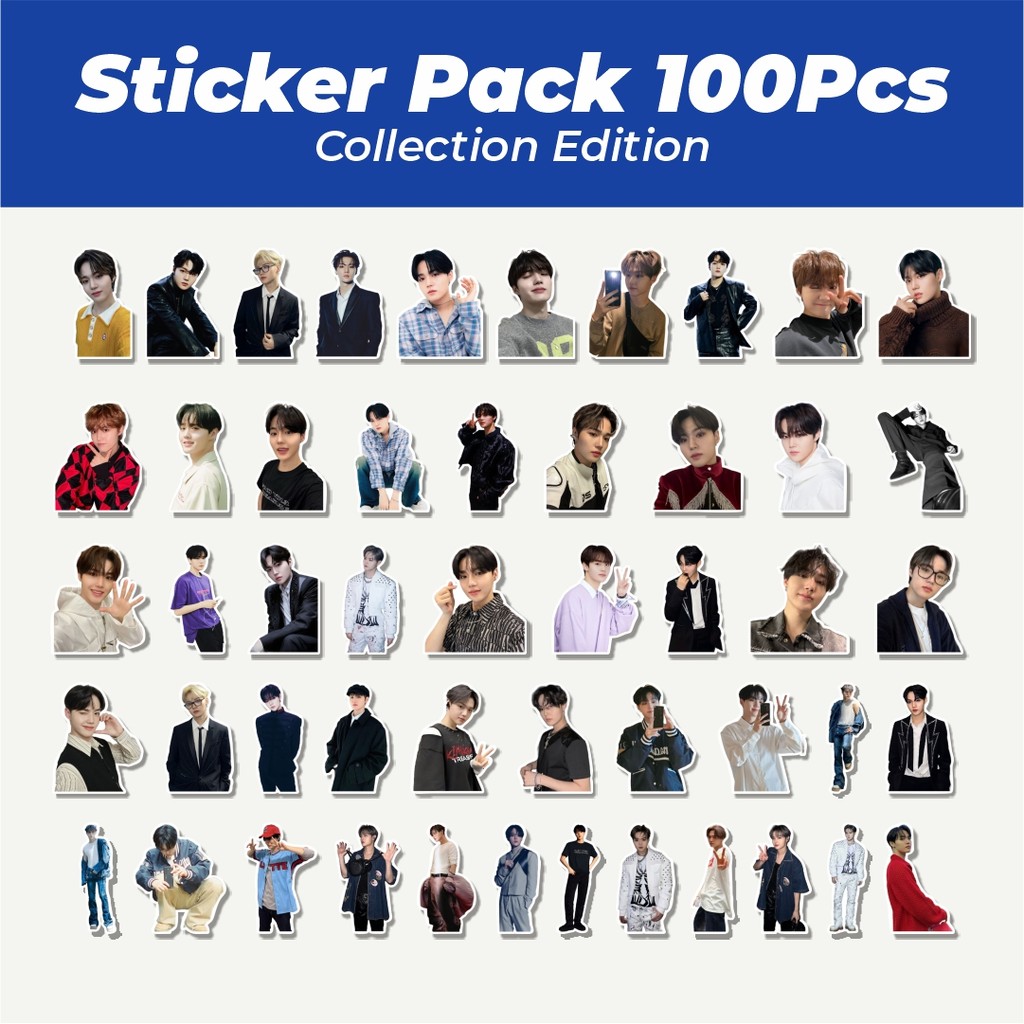Hot Stiker Stiker KIM DOYOUNG (TREASURE) Lucu Anti Air Stikers Berperekat Waterproof Sticker Decal B