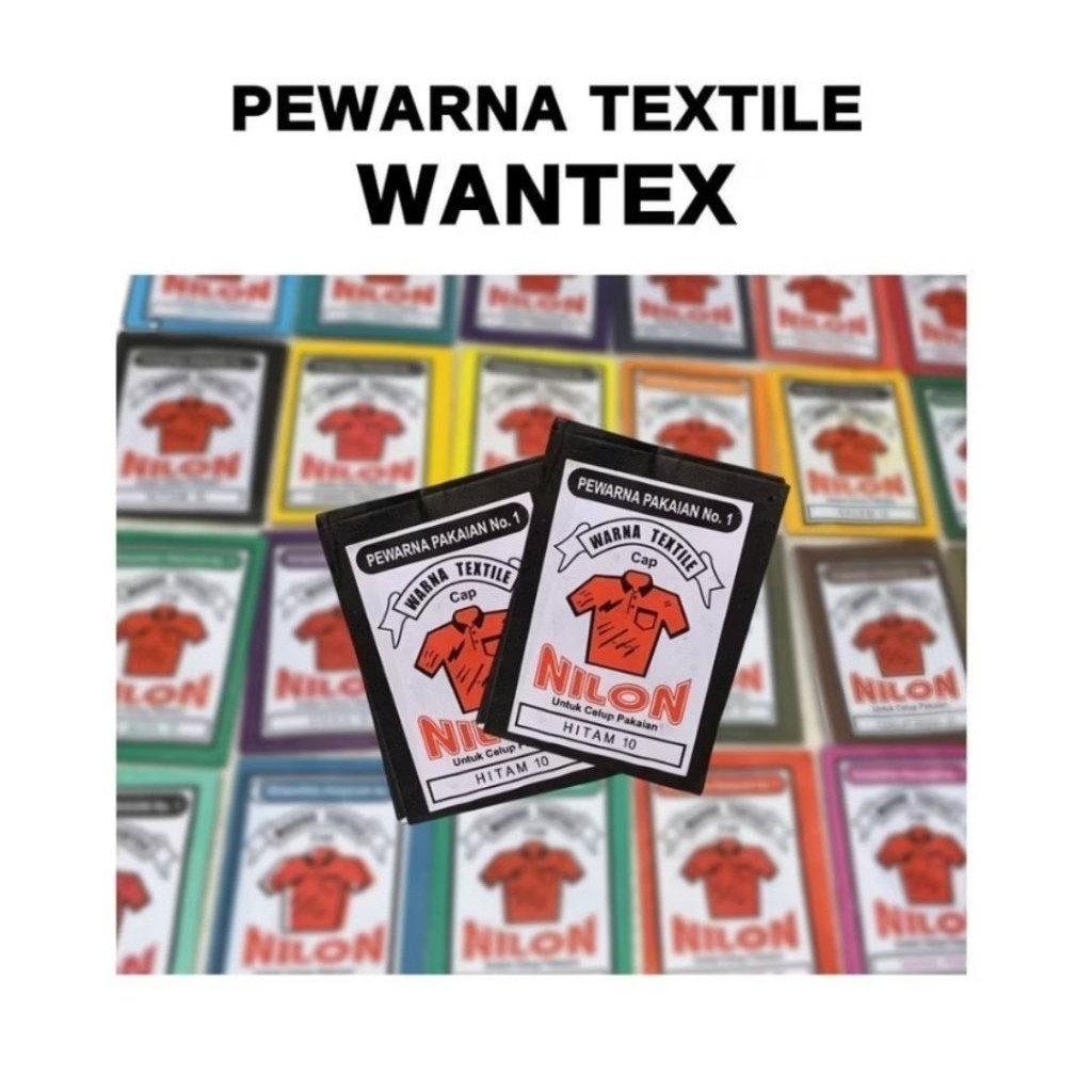 Wantex Cap NILON | Wantex Pewarna Pakaian | Wantex Pewarna Textile - ALF