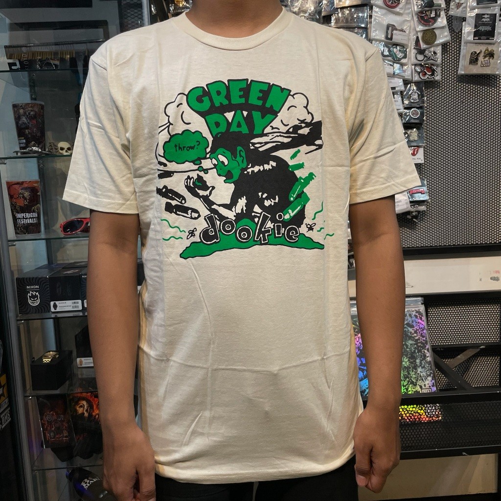 ORI T Shirt Band Official GREEN DAY - DOOKIE WELCOME TO PARADISE Original