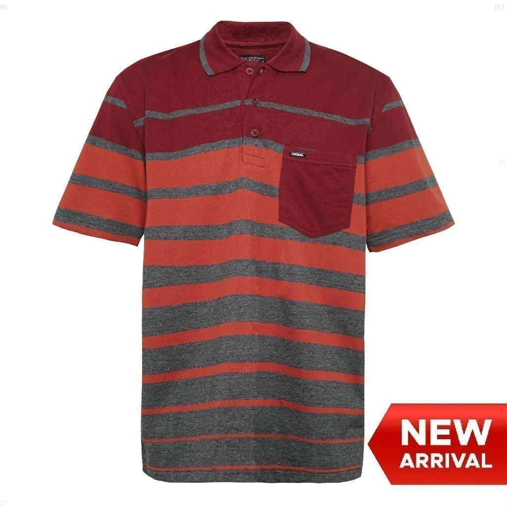 Cressida |  Kaos Kerah Big Size Polo Shirt Jumbo Pria Baju Cowok  - PMWGS.FB013X