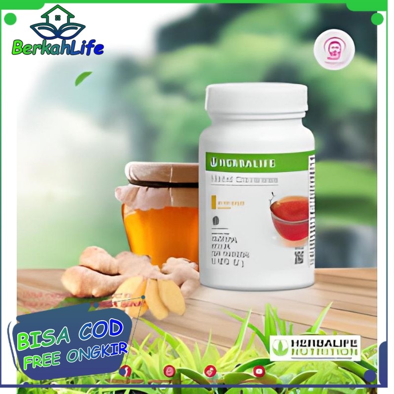 Teh Herbalife Teh Herbal 100% Herbalife tea Gingger honey - Pembakar Lemak, Pelangsing badan dengan 