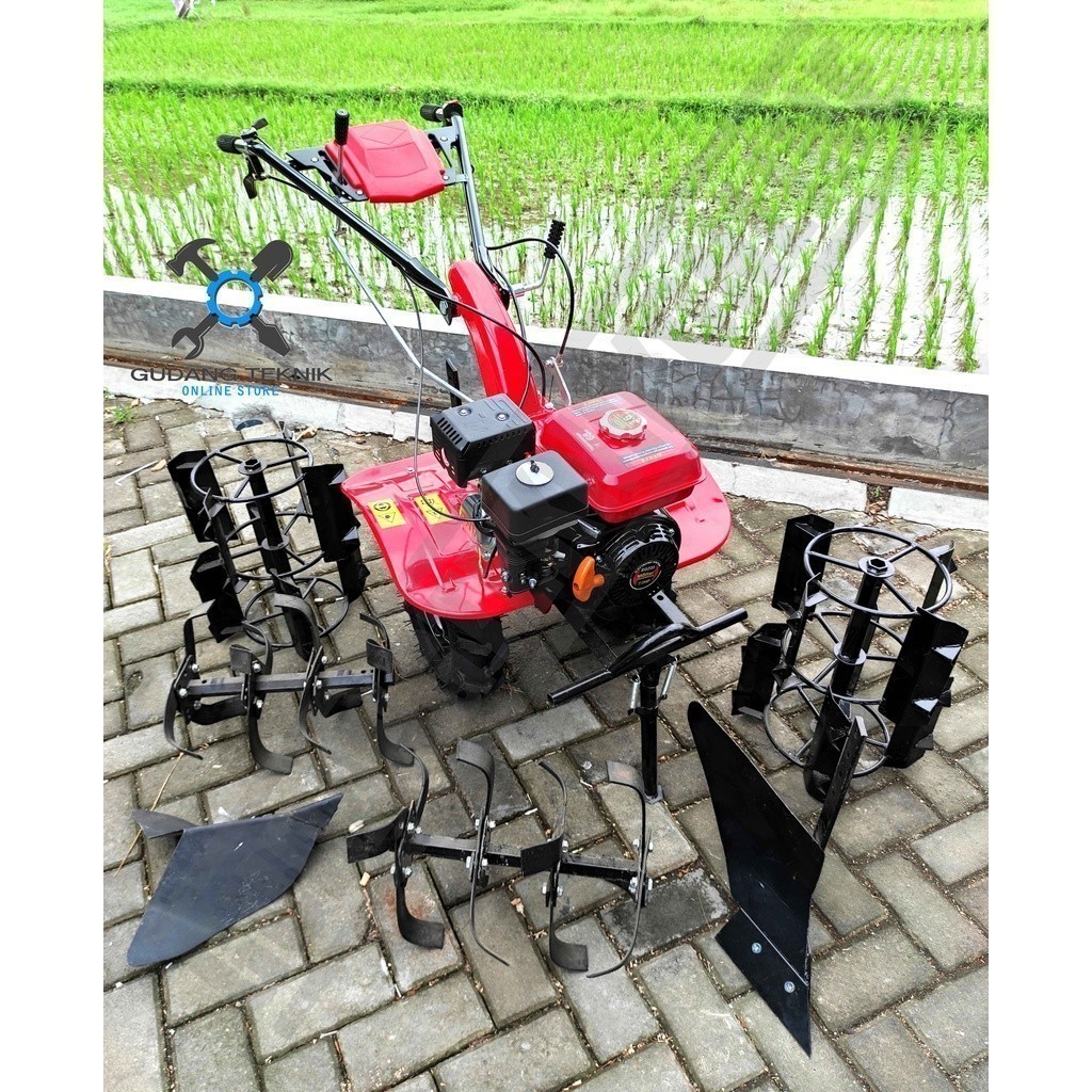 Mesin Traktor Mini Cultivator MOLLAR MLR TL17-900 / Mesin Bajak Sawah Basah Kering - Tiller Cultivat