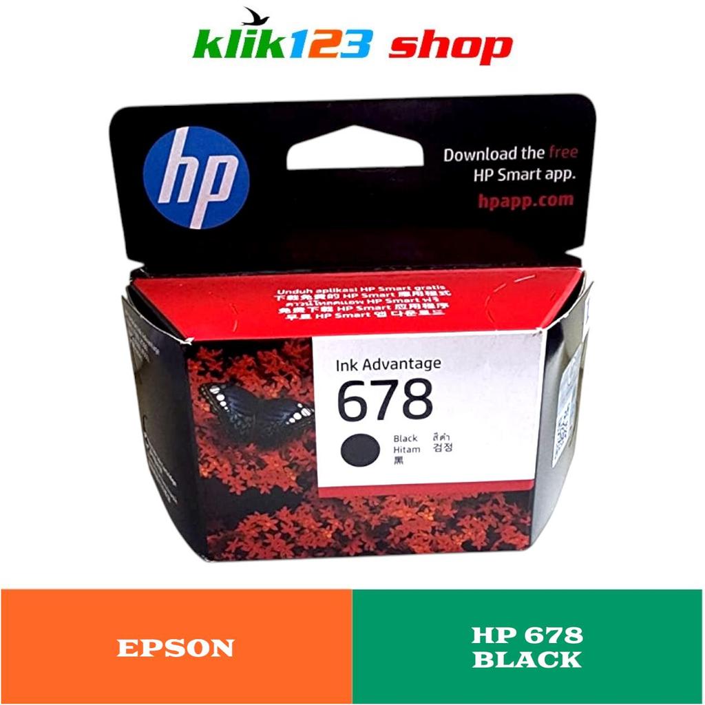 Tinta Refill Printer HP 678 Black | Tinta Isi Ulang Berkualitas | Cocok untuk HP Deskjet Ink Advanta