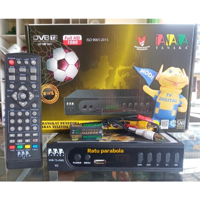 set top box tv digital TANAKA V5 STB TANAKA METAL