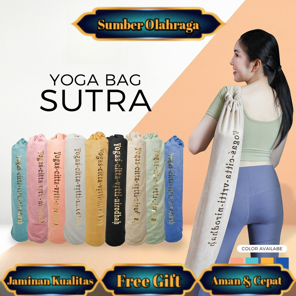 Sutra Yoga Bag / Tas Yoga Mat / Tas Matras Premium / Tas Yoga Ransel / Yoga Bag Sutra / Tas Yoga Sut