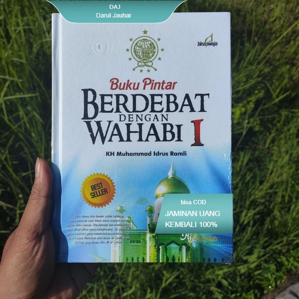 ori bukan bajakan buku pintar berdebat dengan wahabi 1 kh muhammad idrus ramli KH Muhammad Idrus Rom