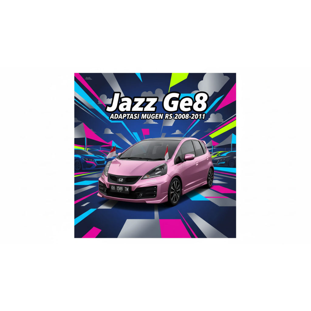 Aksesoris Mobil Bodykit Honda Jazz Ge8 Bumper Depan Dan Belakang