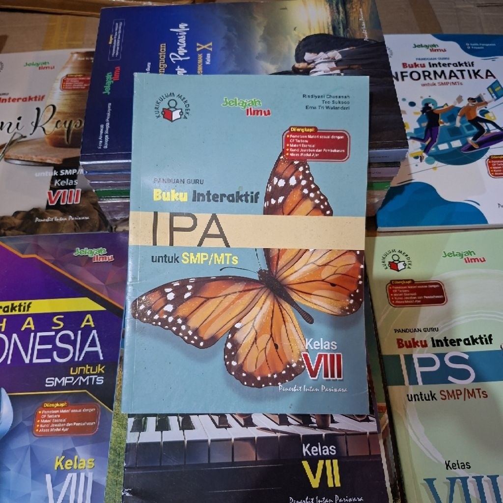 Pegangan Guru Buku Interaktif Pendamping SMP Kurikulum Merdeka Intan Pariwara