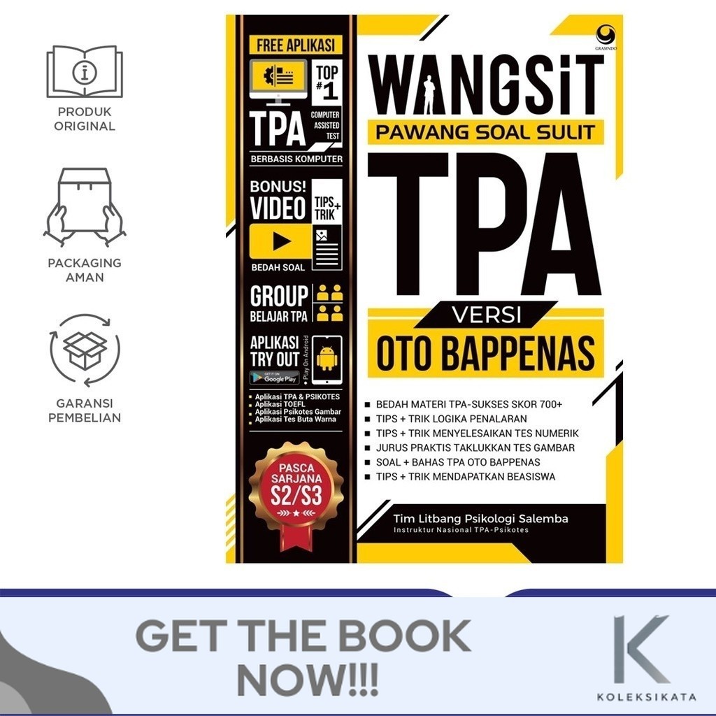 Wangsit Pawang Soal Sulit Tpa Oto Bappenas