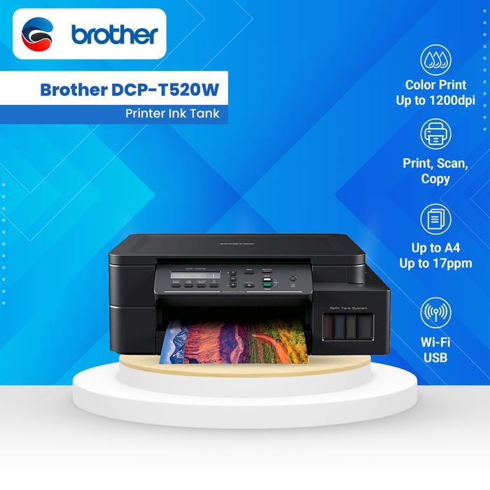 BROTHER Printer DCP-T520W Refill Tank Printer T 520W - T520W