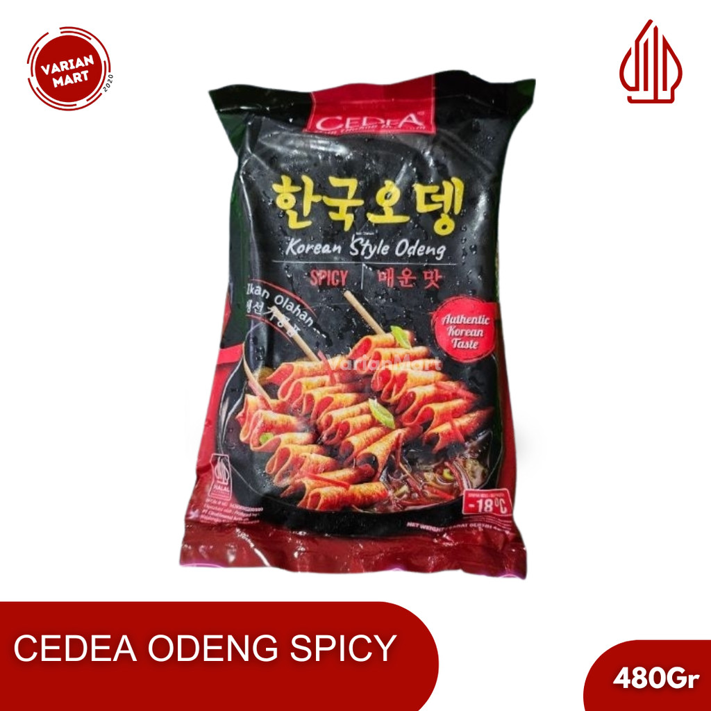 Cedea Odeng Spicy 480gr - Odeng Pedas
