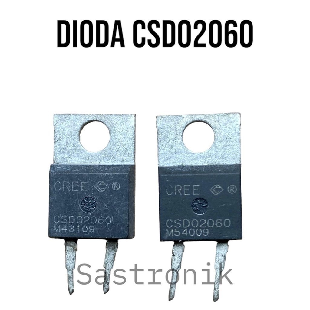 dioda CSD02060 2A 600v cabutan original ready