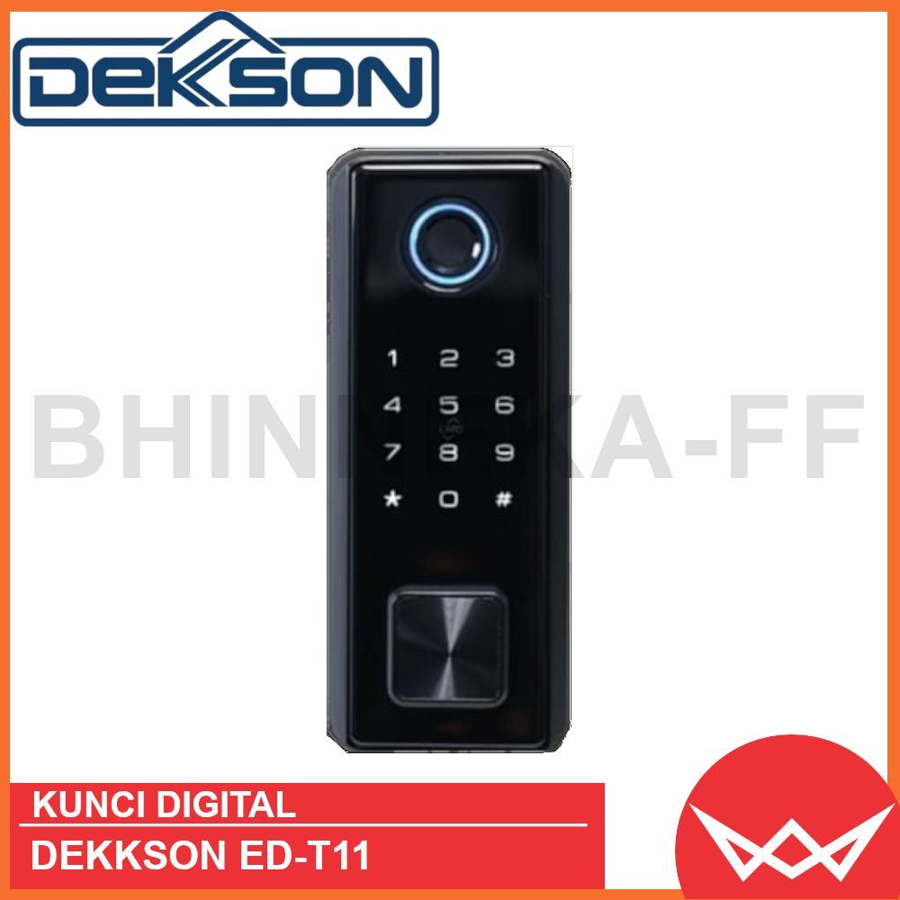 KUNCI PINTU DIGITAL DEKKSON ED-T11 BLACK
