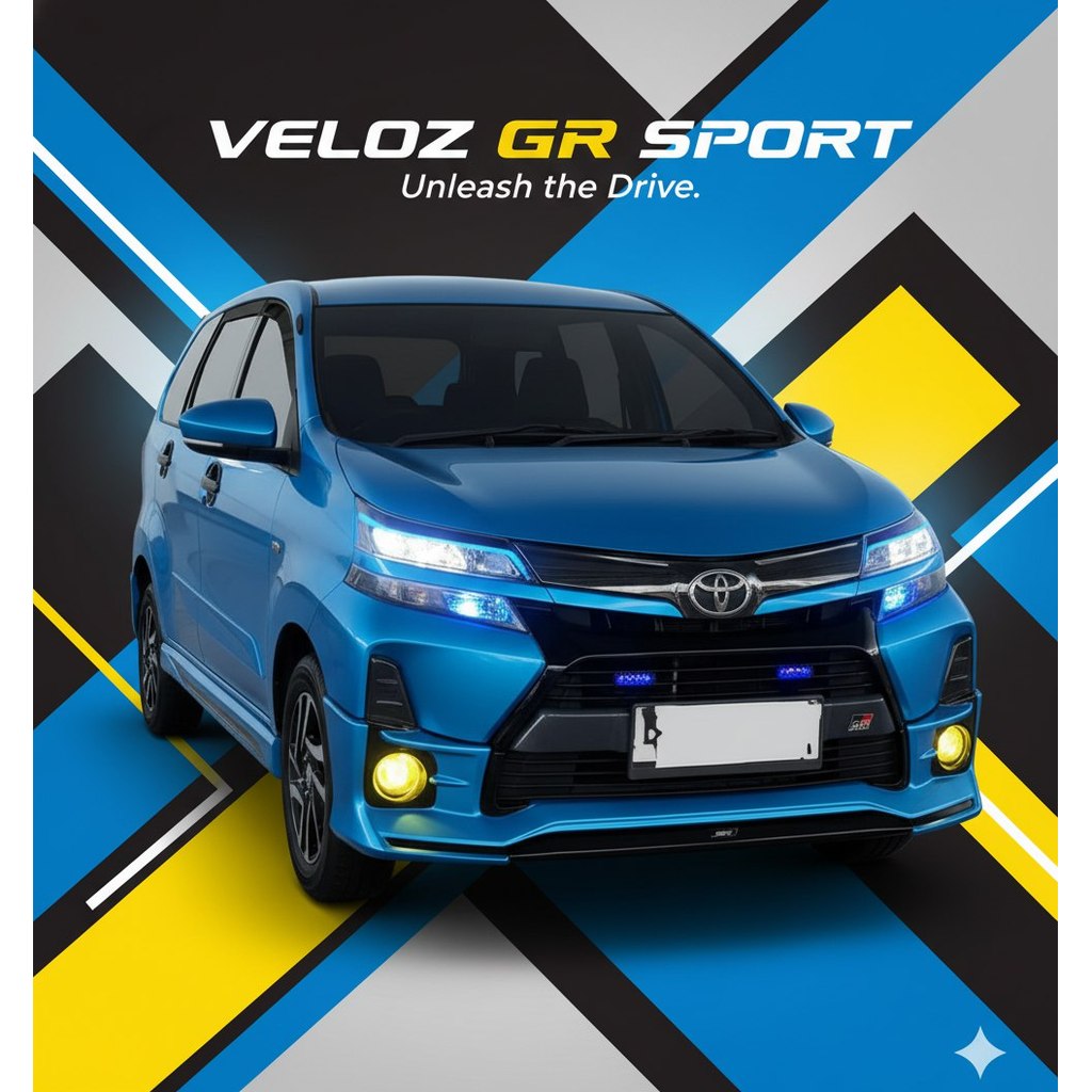 bodikit body kit BODYKIT Toyota Avanza GR VELOZ 2019-2021 BODY KIT AVANZA