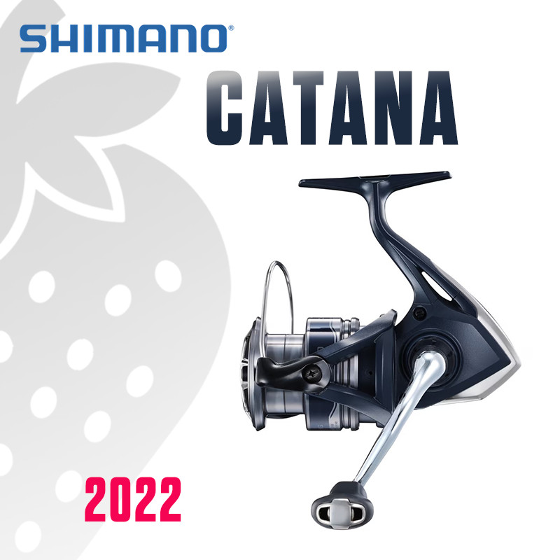 SHIMANO 2022 CATANA Fishing Reel Spinning Reel 3+1BB Metal Spool G-Free Body 1000 2500 C3000 4000