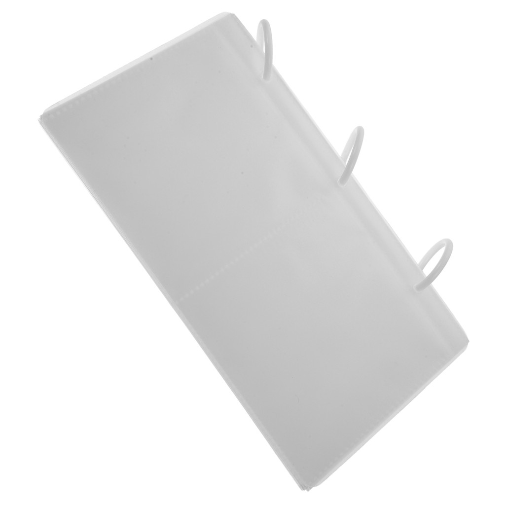 Loose Leaf Card Book Photo Album Postcard Sticker Flip Picture Sleeves Refill Pages Binder Large Sto