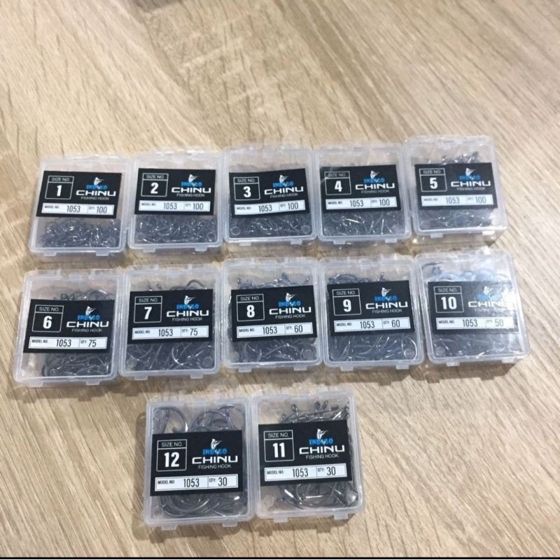 " PROMO " Kail Pancing Kotak ISI BANYAK INDIGO/TRIXSTER/SWAN/GAMAMIS/DAIDO TYPE CHINU/MARUSORE Sanga