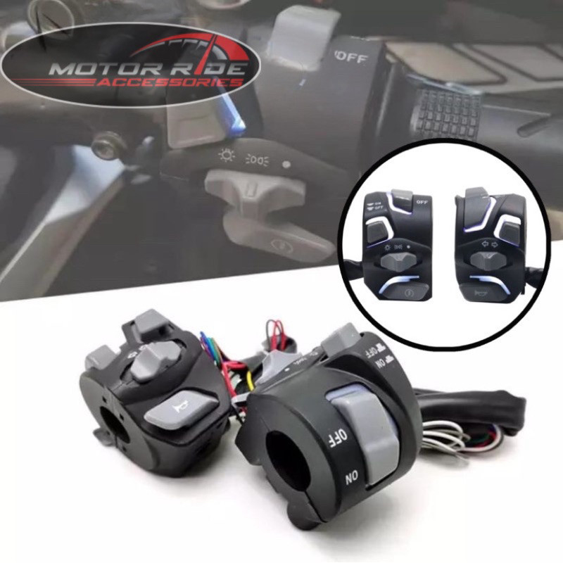 Saklar Led Vietnam Nmax Saklar Lampu Vietnam Universal Nmax Pcx Aerox Xmax Lexi Adv Vario Dll