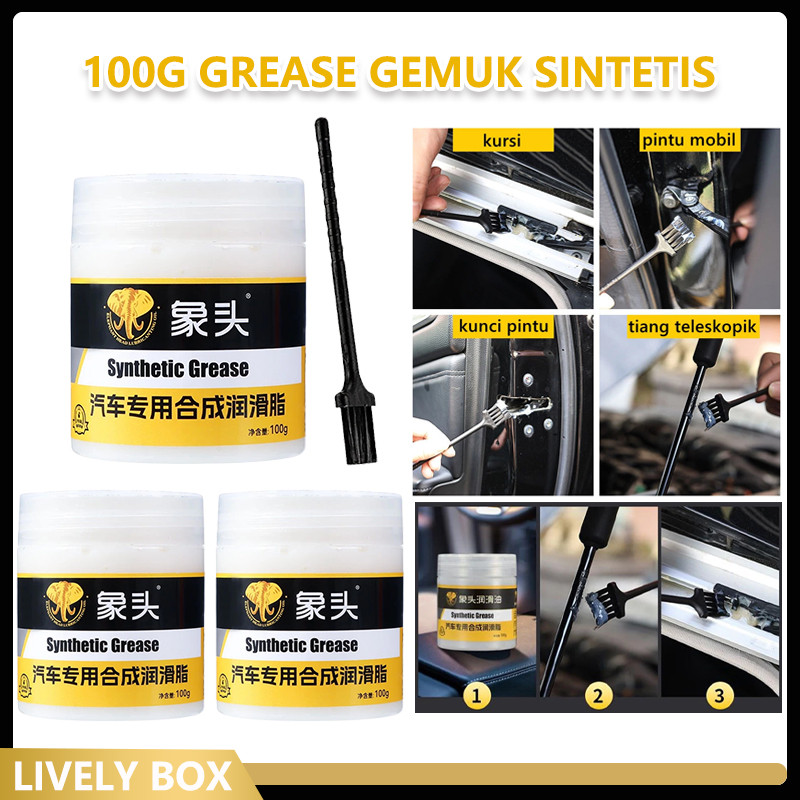 100g Gemuk Pelumas Mobil Grease Gemuk Sintetis Gemuk Pelumas Mobil / Tahan Panas Gemuk Pelumas Beari