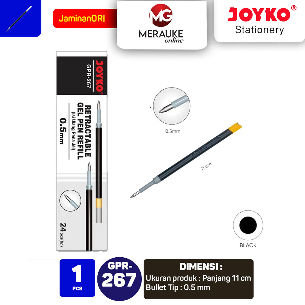Gel Pen Refill / Isi Pulpen JOYKO GPR-267 0.5mm