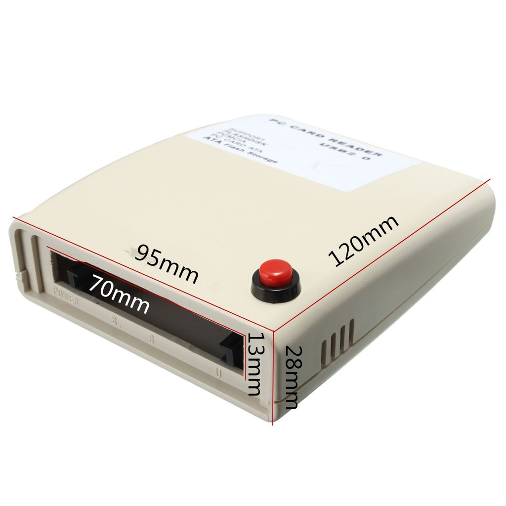 USB 2.0 PCMCIA to USB to 68 Pin, ATA Flash Disk, Memory Card Reader, Adapter Converter, LXT for Comp