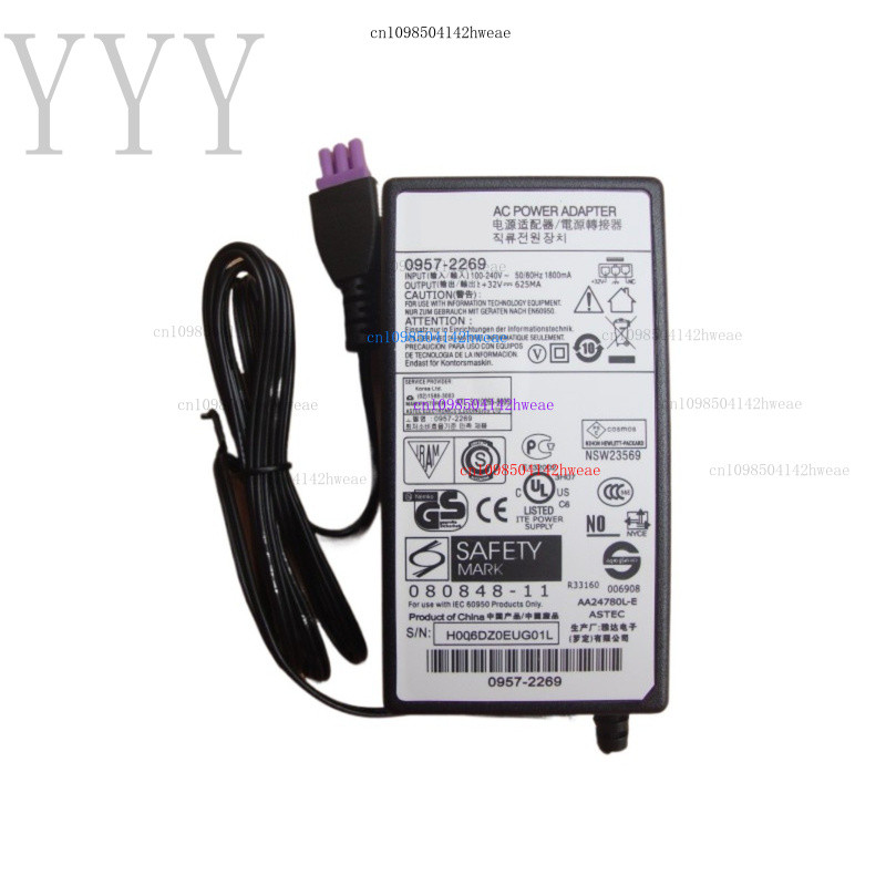 Printer Adapter for HP 4580 4660 4500 4488 0957-2269 32V 625mA Power Supply