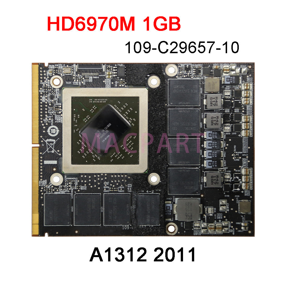 Original HD4670M HD5670M HD6750M HD6770M HD4850M HD5750M HD6970M For iMac A1311 A1312 Graphics Video