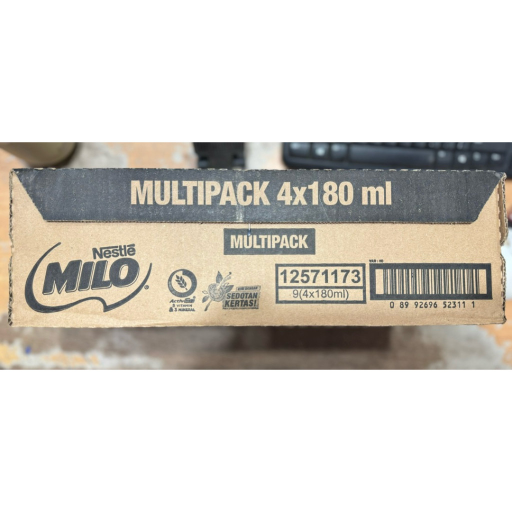 Milo UHT 180ml @ 36 pcs  / 1 dus