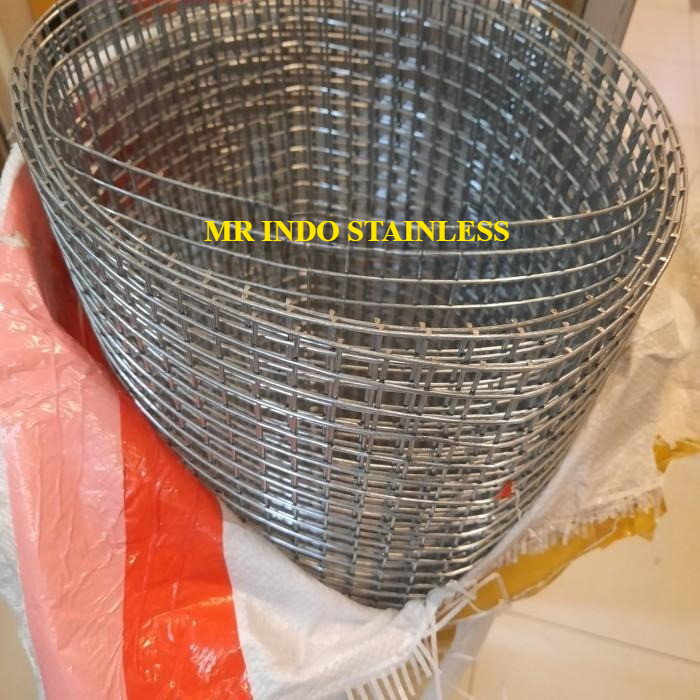 Kawat Loket / Wiremesh Galvanis 12 x 12mm Tebal Kawat 1,2mm Kawat ayam / Kawat aviary Meteran