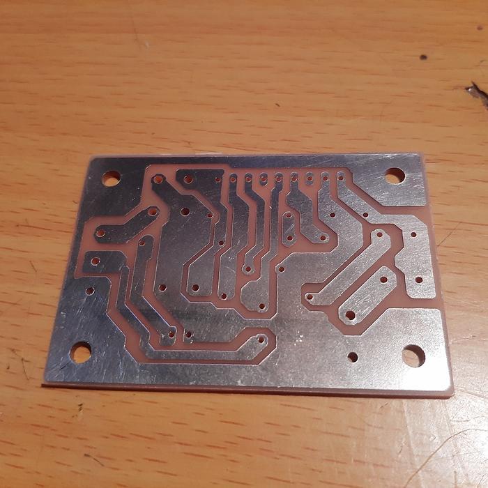 PCB Amplifier AN7130 AN 7130 4.2Watt untuk praktek siswa BEST