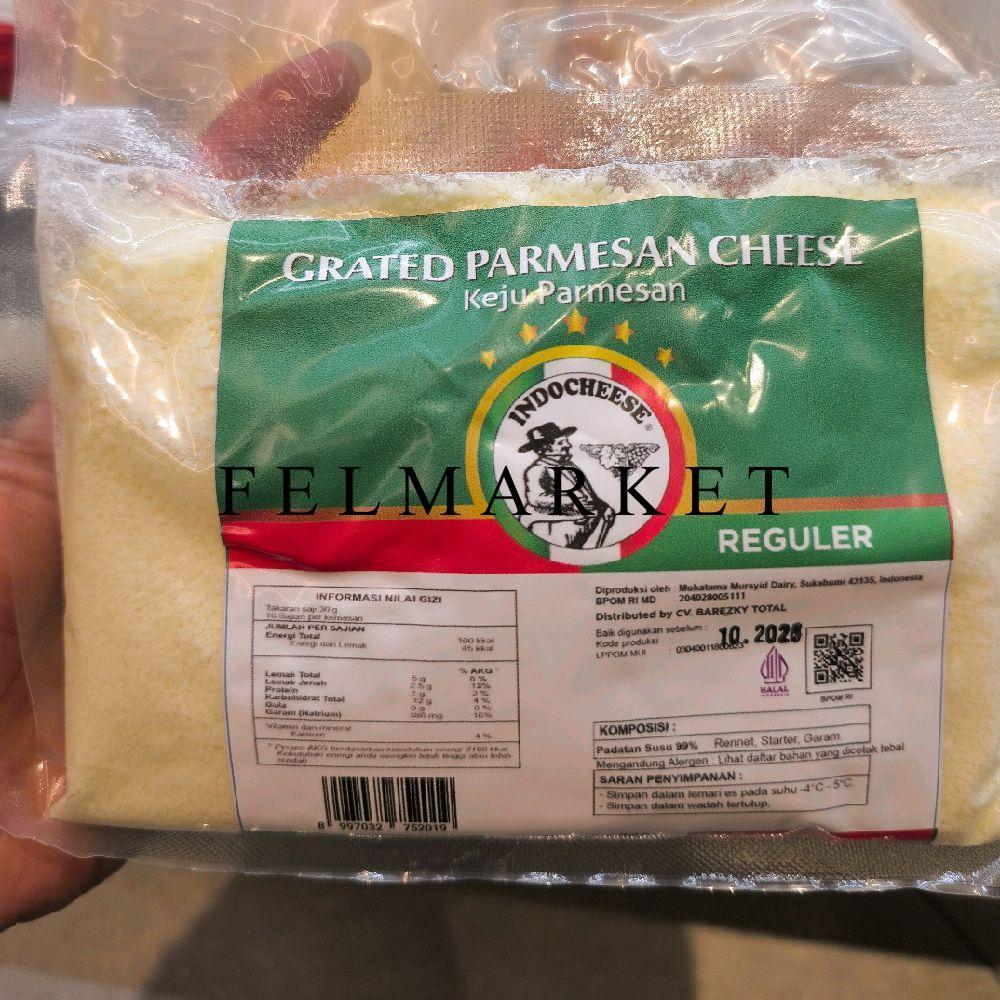 Indocheese Grated Parmesan Cheese / Keju Parmesan Reguler /