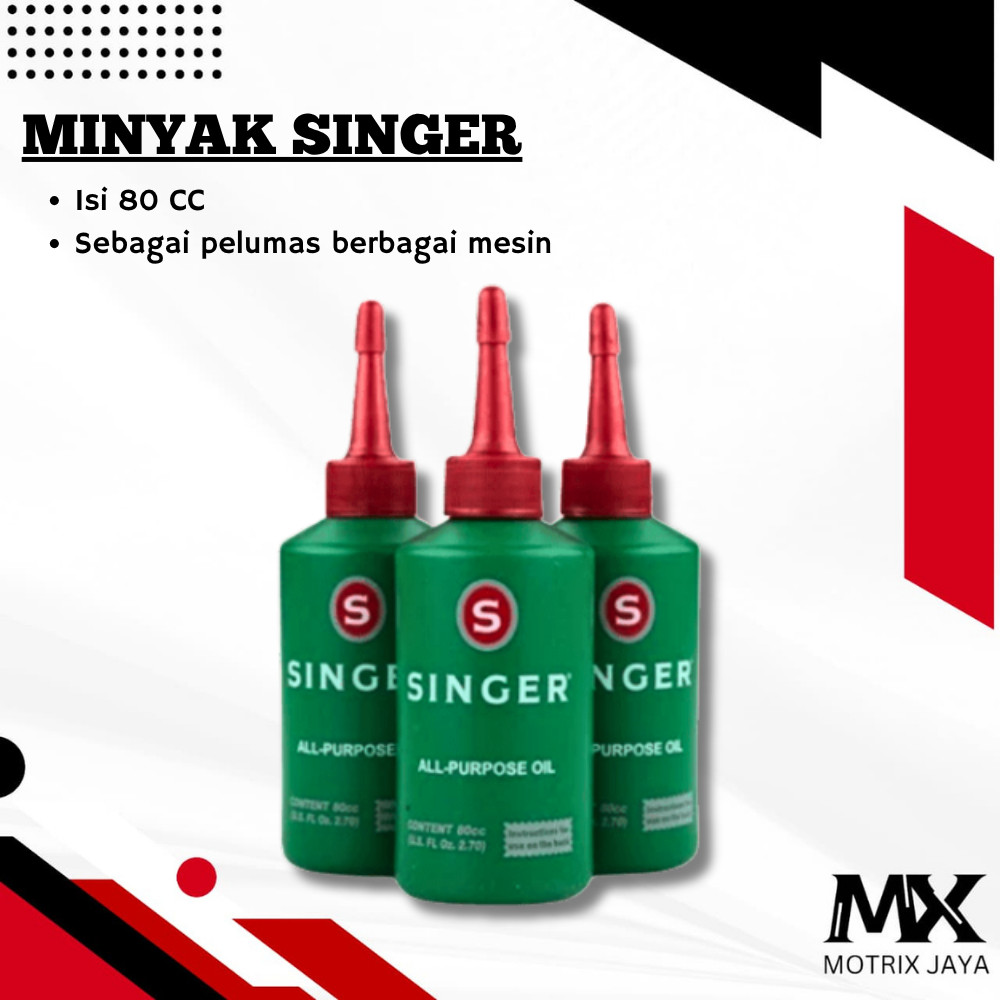 MINYAK PELUMAS SINGER/SINGER OIL MESIN JAHIT