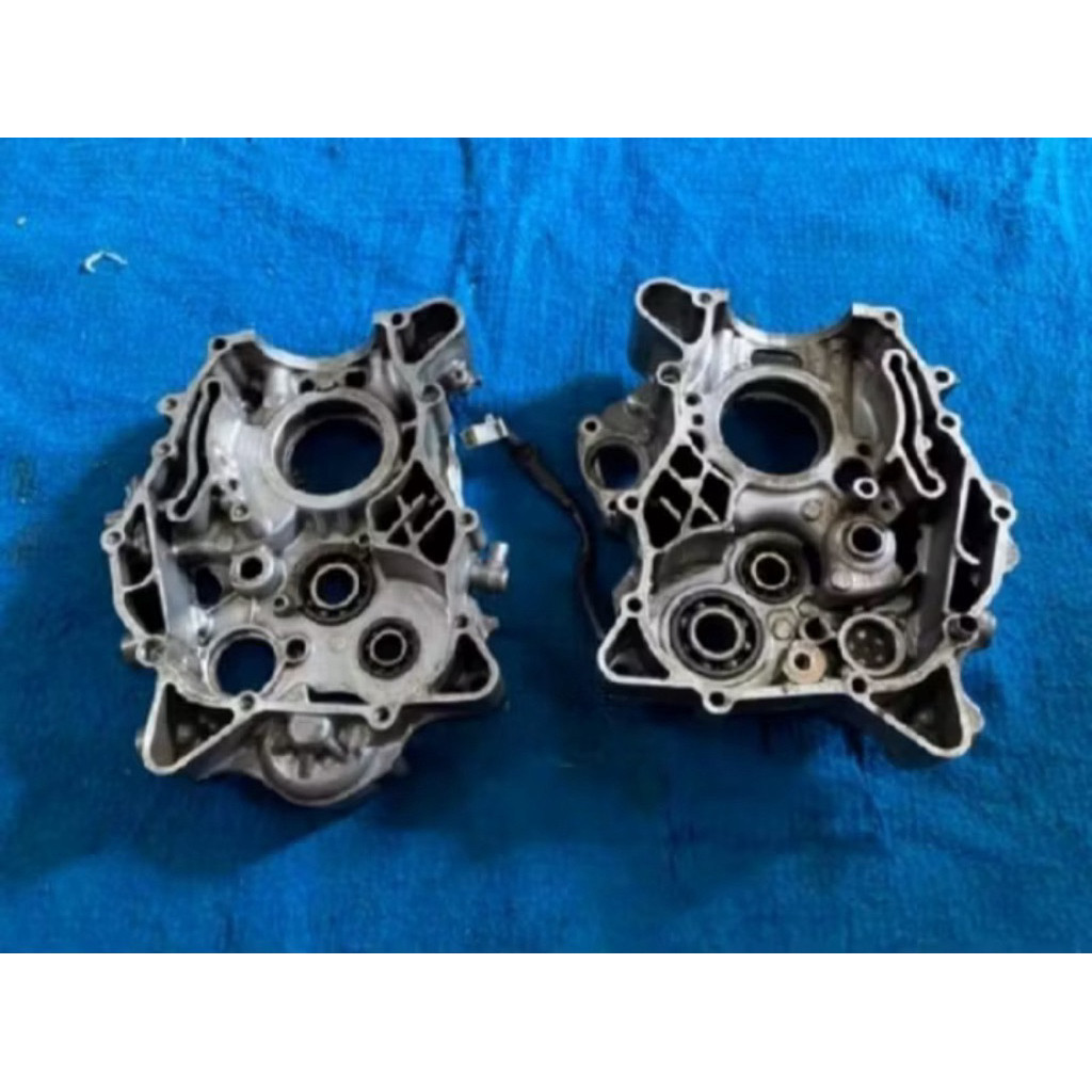 krengkes blok nomor mesin crankcase kalter kanan kiri jupiter z1 fi injeksi, vega force fi original