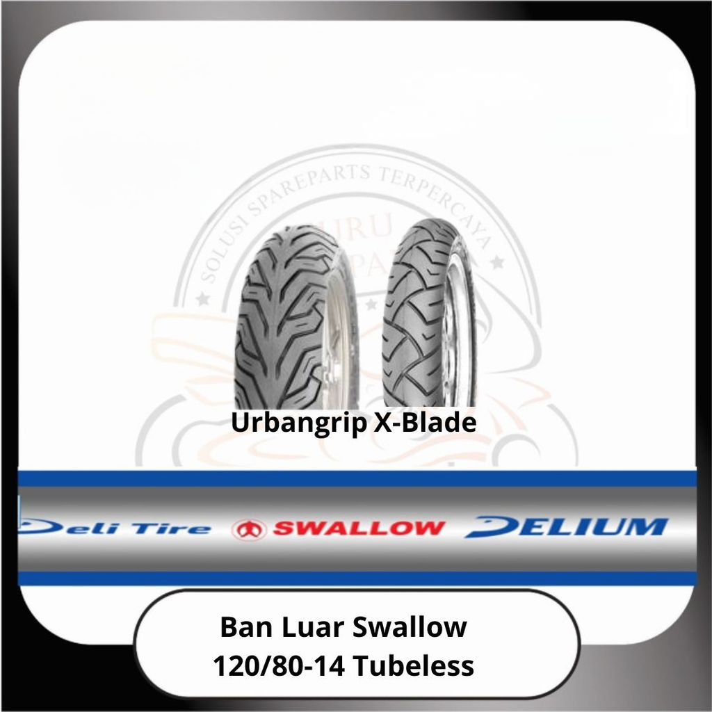 Ban Luar Swallow Tubeless 120/80-14
