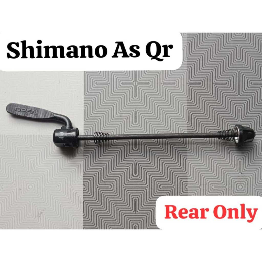 Shimano As Qr Quick Release Skewer Freehub sepeda gowes mtb seli