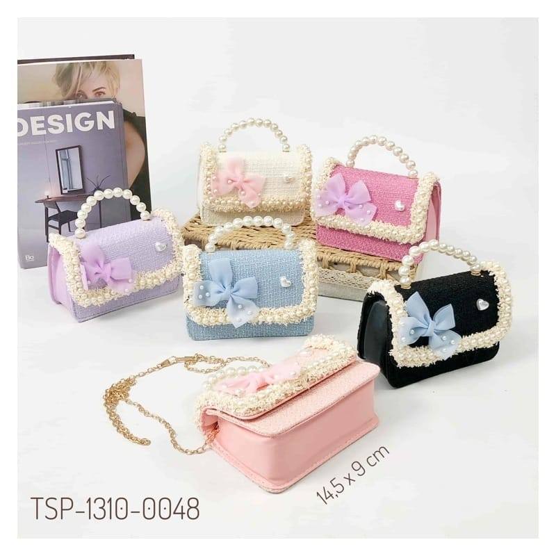 TAS SELEMPANG MUTIARA MINI PITA WANITA